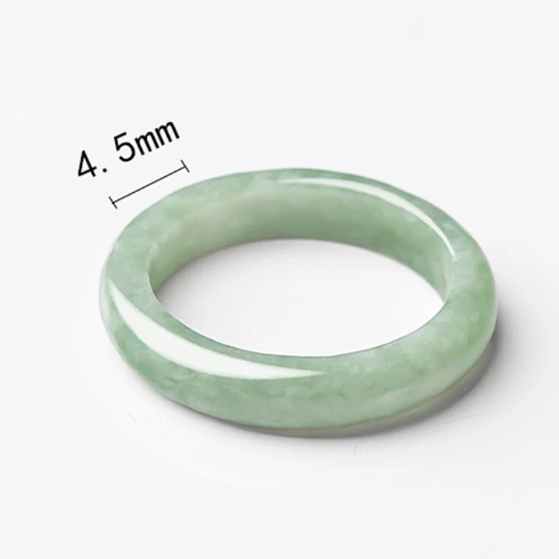 Anello Buddha Stones Natural Jade Prosperity Abbondanza - Image 11