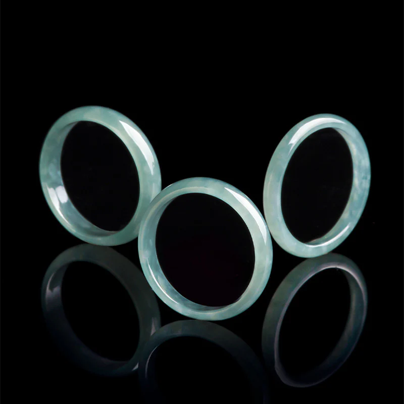 Anello di protezione della prosperità in giada naturale Buddha Stones - Image 6