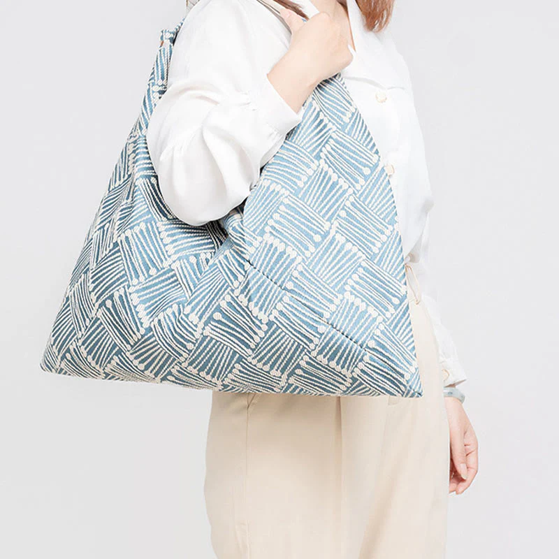 Borsa a tracolla triangolo sottobraccio con stampa a strisce leopardate, motivo : Buddha Stones , geometria, fiori di tigre - Image 18