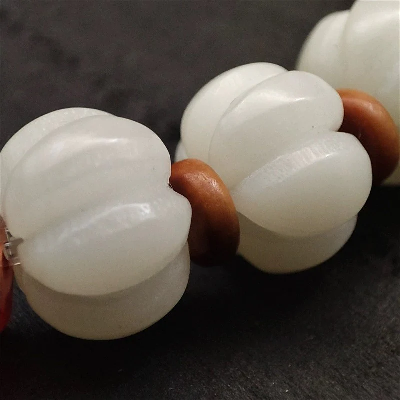 Bracciale Bodhi Harmony in agata naturale con semi di Bodhi - Image 4