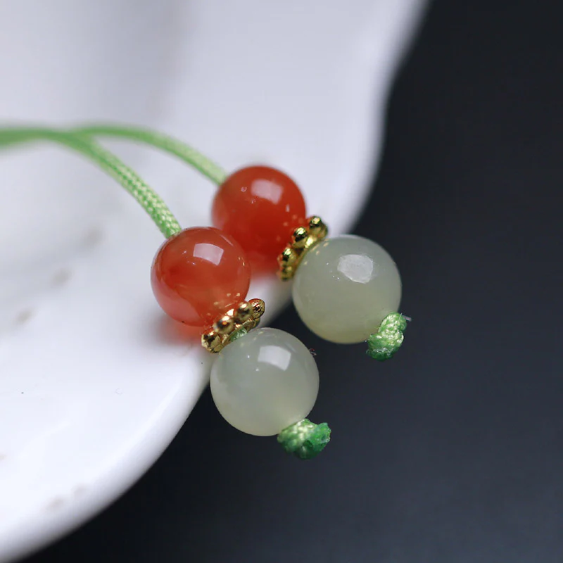 Bracciale Buddha Stones 925 Sterling Silver Jade Luck Flower Butterfly - Image 16