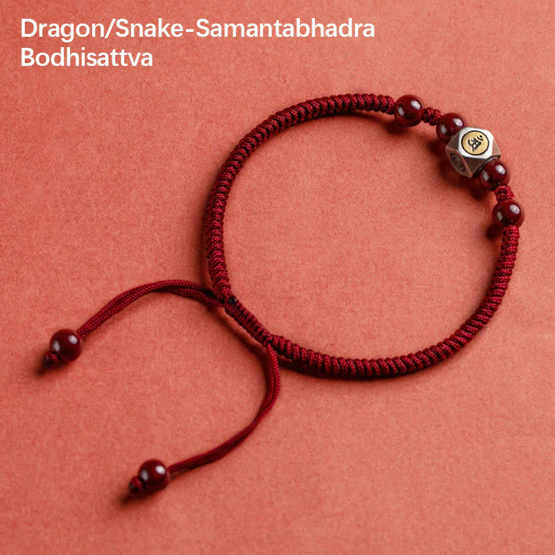 Bracciale Buddha Stones 925 Sterling Silver Zodiaco Cinese Buddha Natale Cinabro Calma - Image 16