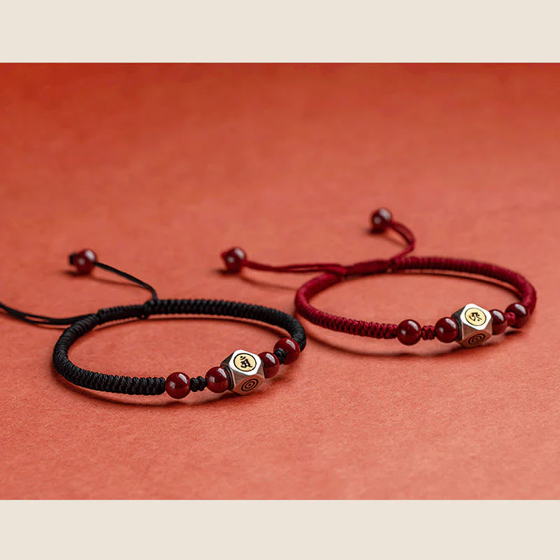 Bracciale Buddha Stones 925 Sterling Silver Zodiaco Cinese Buddha Natale Cinabro Calma - Image 26