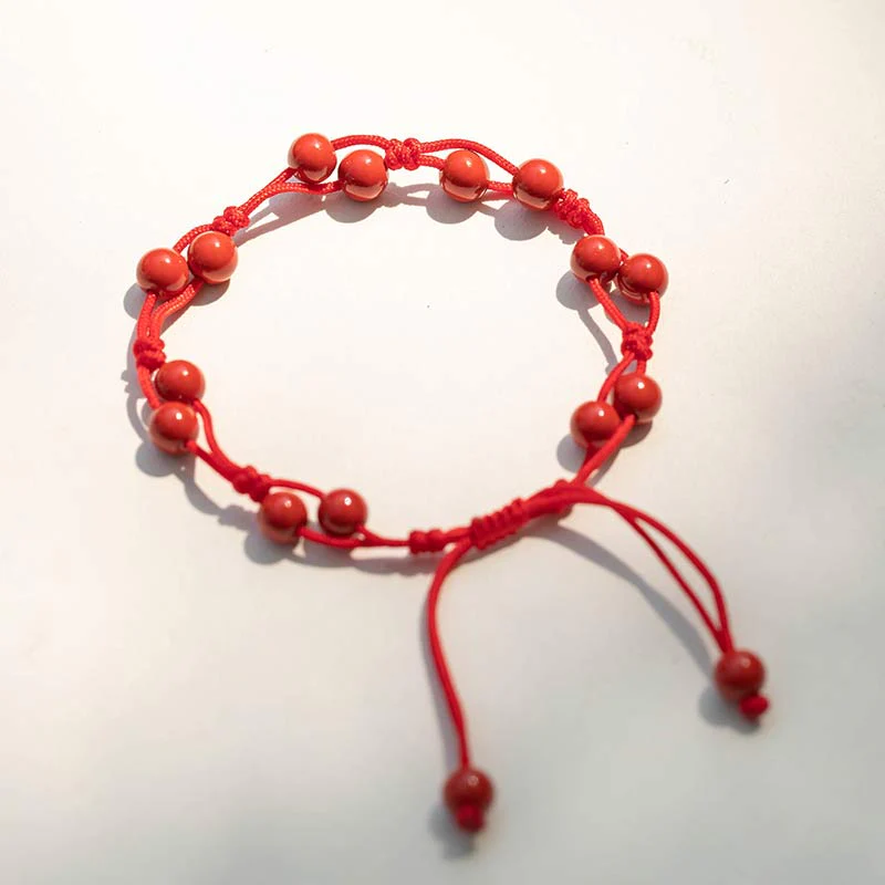 Bracciale Buddha Stones Agata Rossa Agata Muschiata Cinabro Calma - Image 27