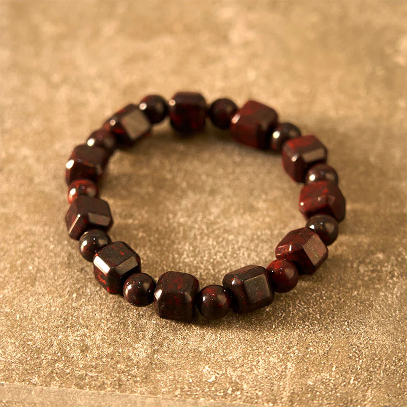 Bracciale Buddha Stones Bloodstone Strength - Image 2