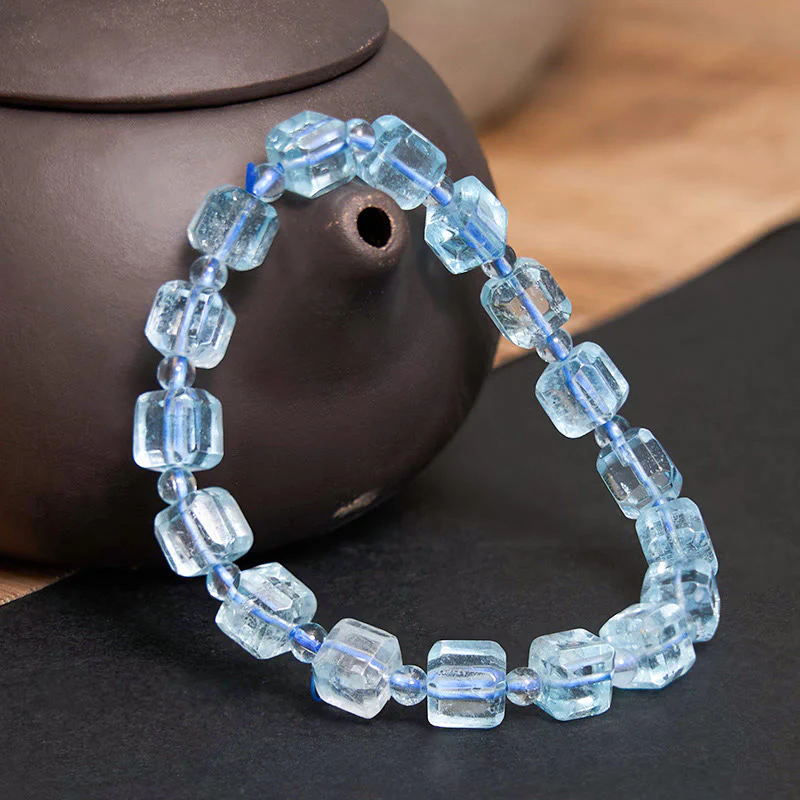 Bracciale Buddha Stones Blue Topaz Clarity - Image 2