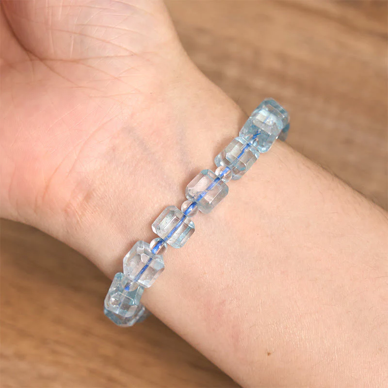 Bracciale Buddha Stones Blue Topaz Clarity - Image 3