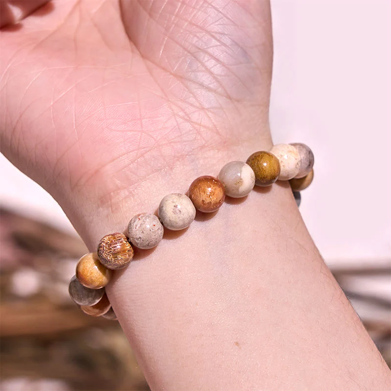 Bracciale Buddha Stones Boost Vitality Warm Color Series Positive Courage - Image 19
