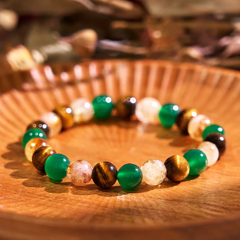 Bracciale Buddha Stones Boost Vitality Warm Color Series Positive Courage - Image 42
