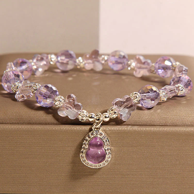 Bracciale Buddha Stones Butterfly Zucca Ametista Citrino Labradorite