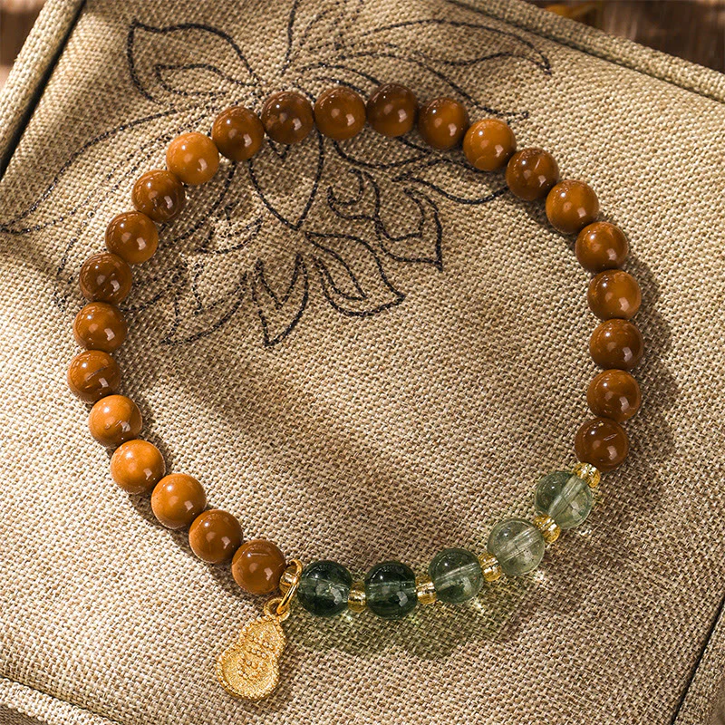 Bracciale Buddha Stones Kuka Seed Green Phantom per allontanare gli spiriti maligni - Image 2