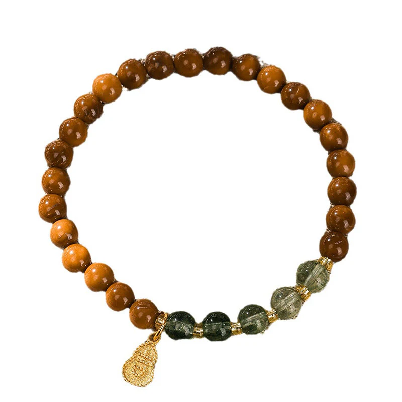 Bracciale Buddha Stones Kuka Seed Green Phantom per allontanare gli spiriti maligni - Image 4