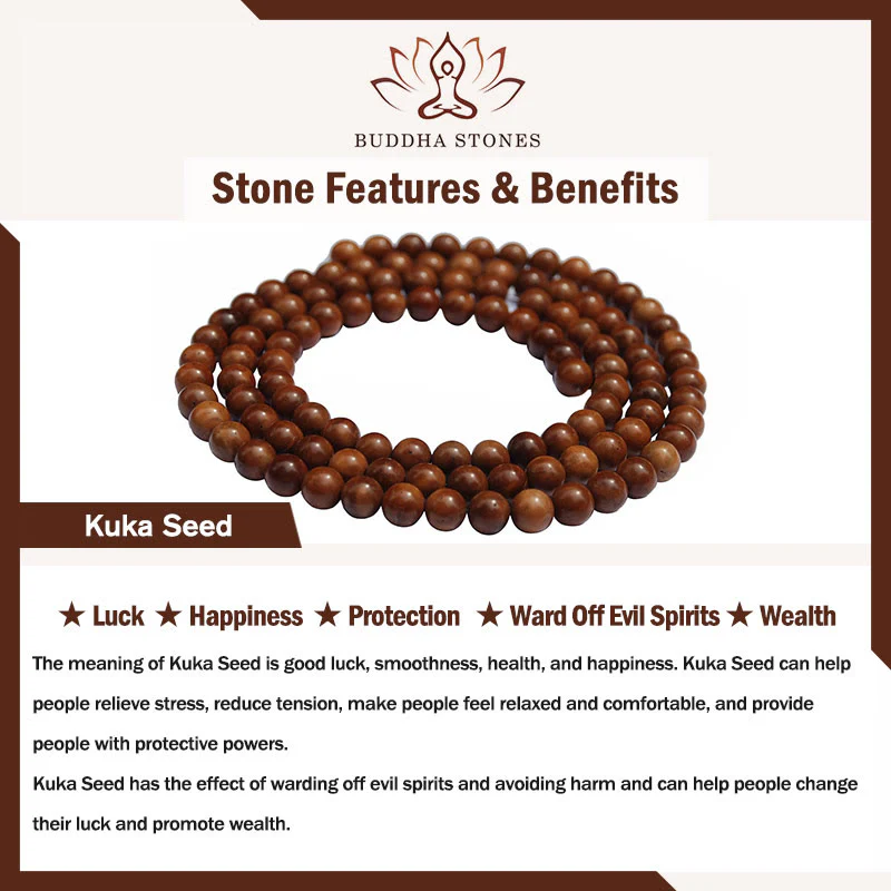 Bracciale Buddha Stones Kuka Seed Green Phantom per allontanare gli spiriti maligni - Image 5
