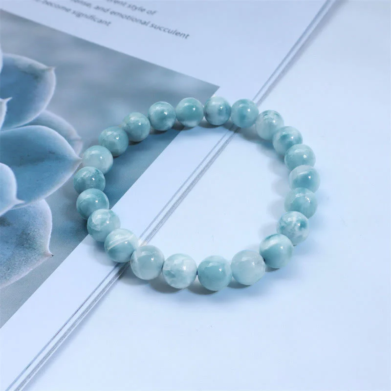Bracciale Buddha Stones Natural Larimar Wisdom Confidence - Image 11