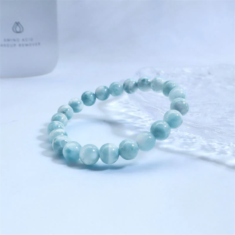Bracciale Buddha Stones Natural Larimar Wisdom Confidence - Image 14