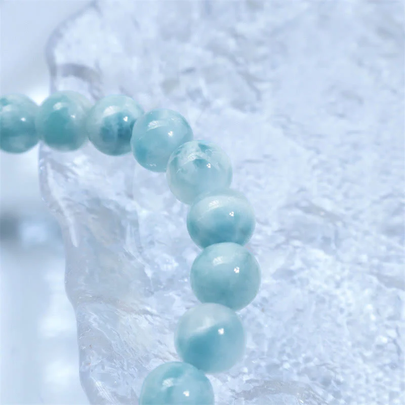 Bracciale Buddha Stones Natural Larimar Wisdom Confidence - Image 16