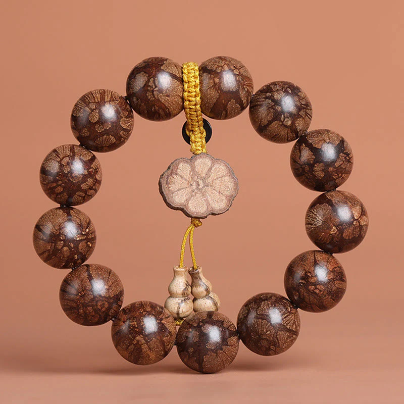 Bracciale Buddha Stones Plum Blossom Wood per la pace interiore - Image 5