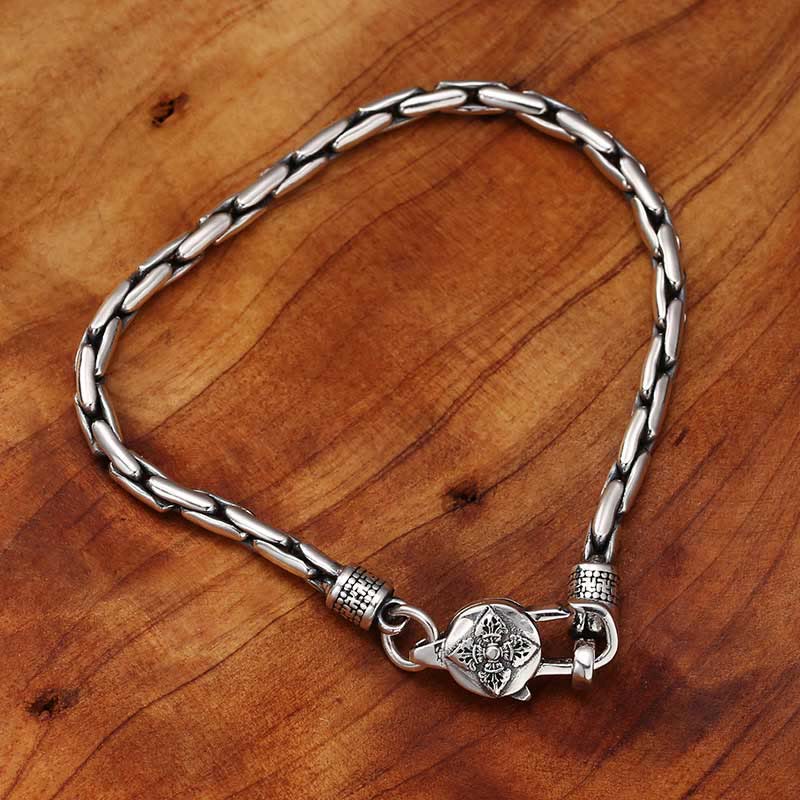 Bracciale Buddha Stones tibetano doppio Dorje Om Mani Padme Hum Buddha Svastica Vajra - Image 9