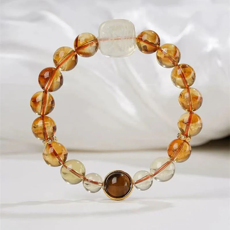 Bracciale Buddha Stones Topaz Zashi Lhamo Kindness - Image 7