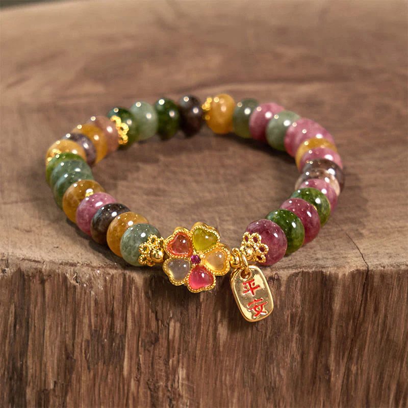 Bracciale Buddha Stones Tormalina Giada Safe And Well Love - Image 2