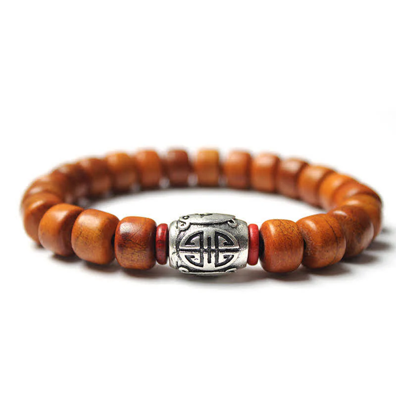 Bracciale Buddha Stones, perline di osso tibetano, Om Mani Padme Hum - Image 8
