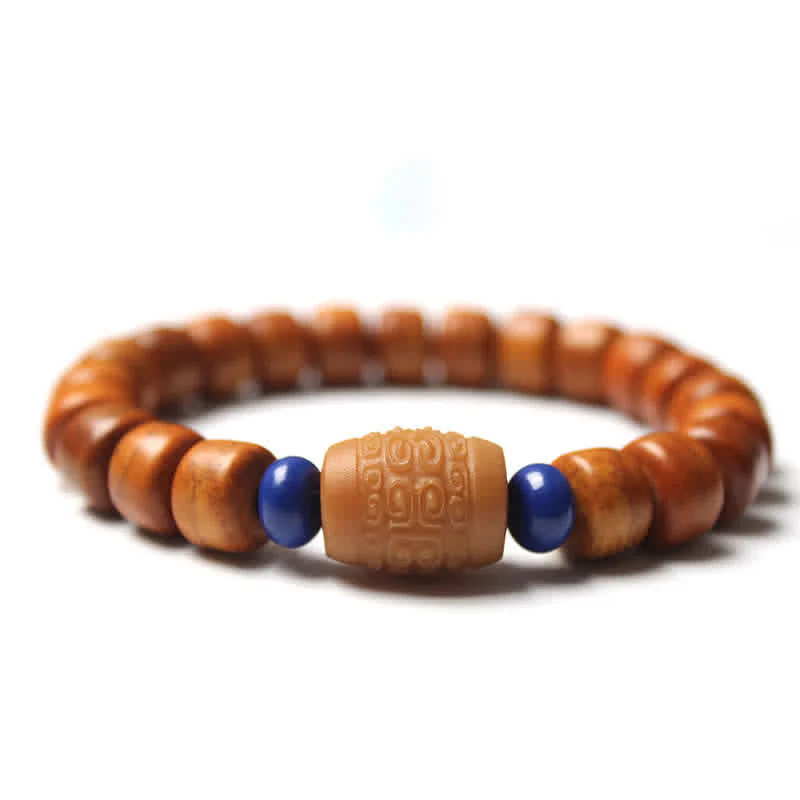 Bracciale Buddha Stones, perline di osso tibetano, Om Mani Padme Hum - Image 9