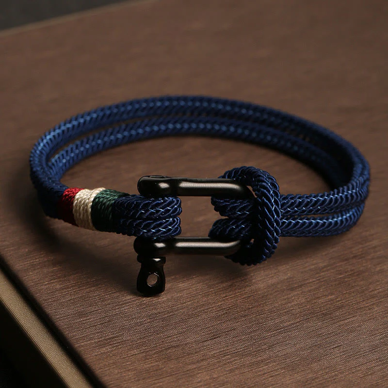 Bracciale con fibbia in acciaio inossidabile con design semplice Buddha Stones Luck - Image 3