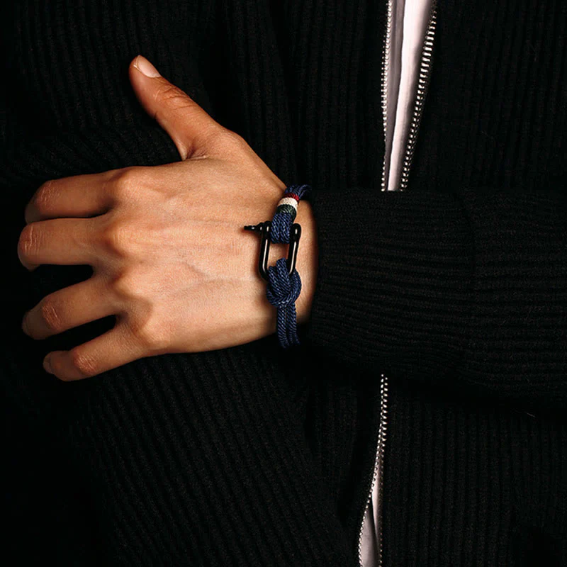 Bracciale con fibbia in acciaio inossidabile con design semplice Buddha Stones Luck - Image 5