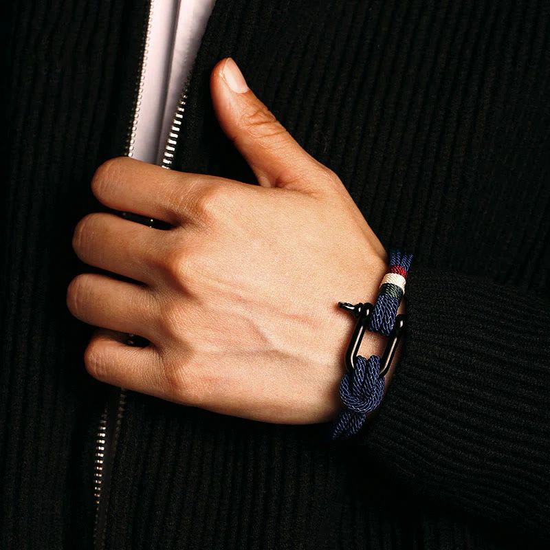 Bracciale con fibbia in acciaio inossidabile con design semplice Buddha Stones Luck - Image 8