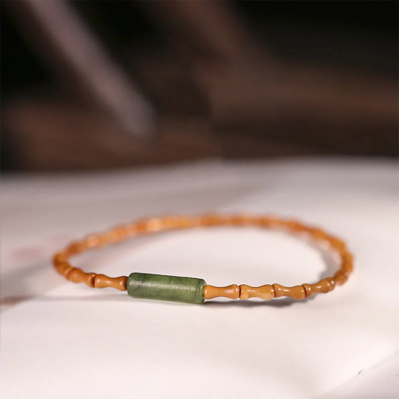 Bracciale della pace con noccioli di oliva ultra-fini Buddha Stones - Image 12
