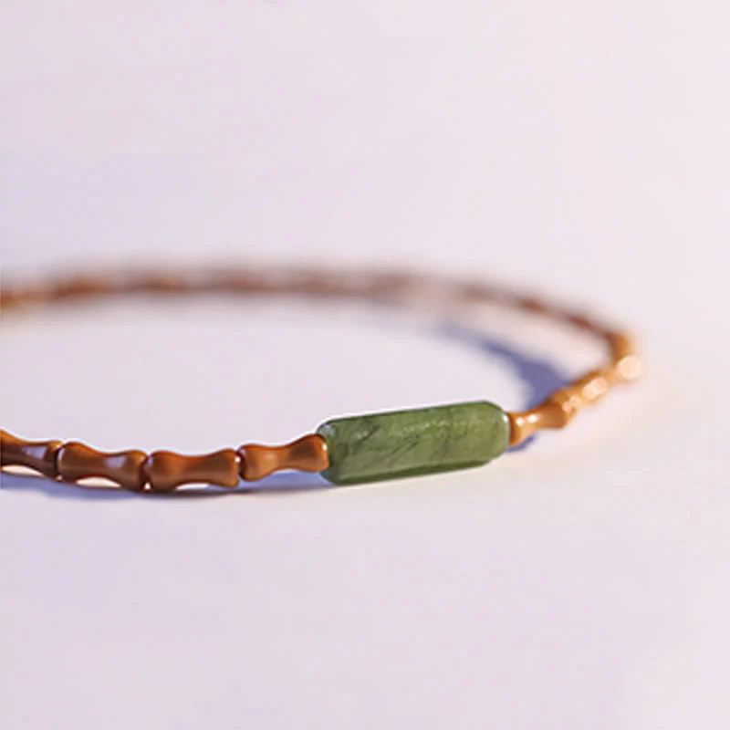 Bracciale della pace con noccioli di oliva ultra-fini Buddha Stones - Image 16