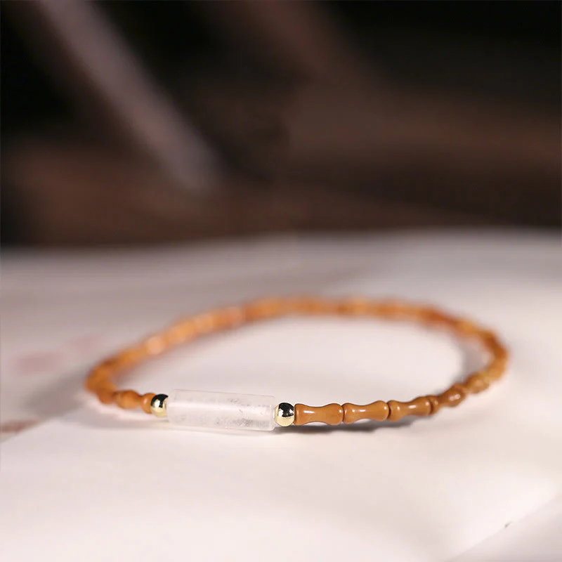 Bracciale della pace con noccioli di oliva ultra-fini Buddha Stones - Image 19