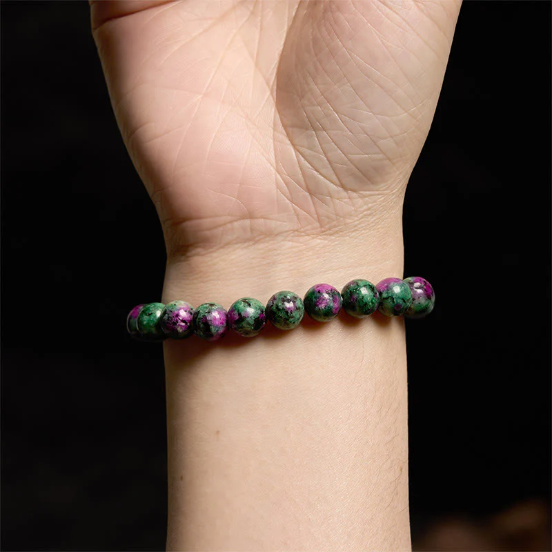 Bracciale di collegamento Buddha Stones Ruby Zoisite - Image 5