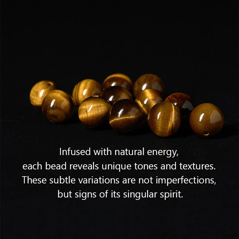 Bracciale di protezione Buddha Stones, diaspro grigio naturale, diaspro Kambamba, occhio di tigre, Om Mani Padme Hum - Image 8