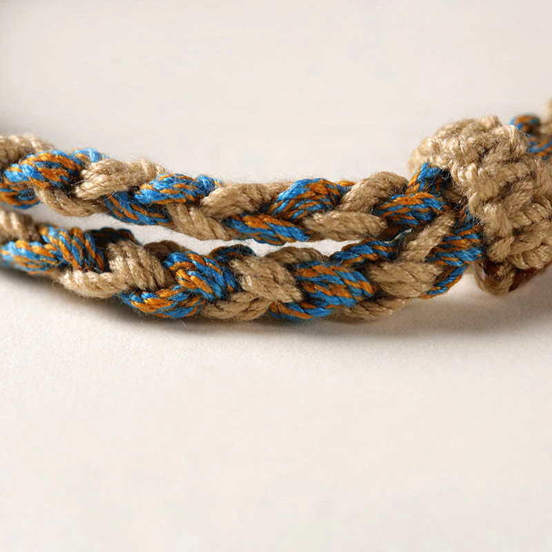 Bracciale intrecciato con Buddha Stones per la protezione della ricchezza - Image 13