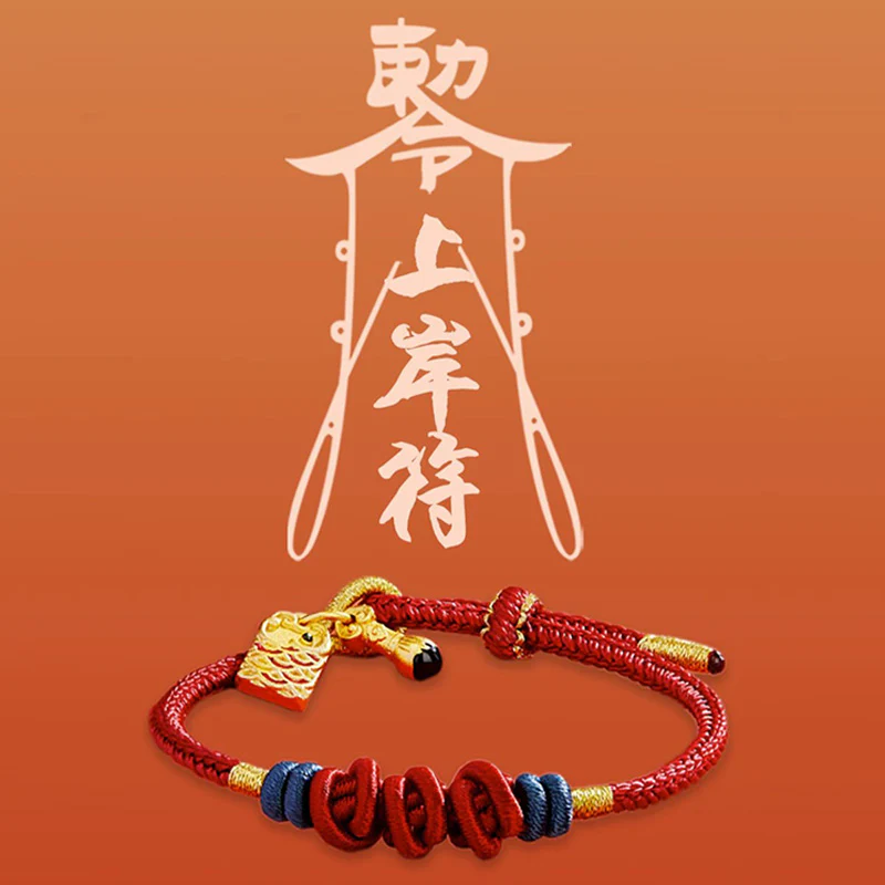 Bracciale intrecciato con ciondolo a forma di pesce koi in argento sterling 925 Buddha Stones Wealth Success - Image 13