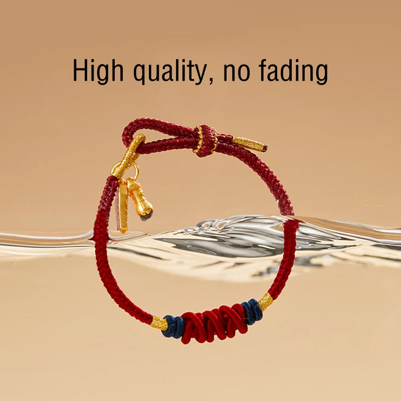 Bracciale intrecciato con ciondolo a forma di pesce koi in argento sterling 925 Buddha Stones Wealth Success - Image 14