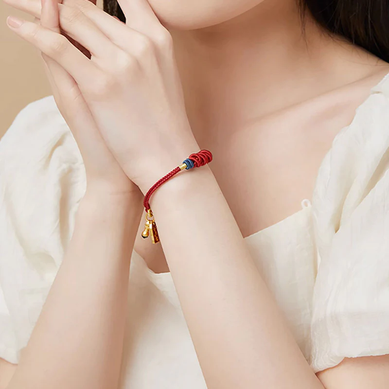 Bracciale intrecciato con ciondolo a forma di pesce koi in argento sterling 925 Buddha Stones Wealth Success - Image 8