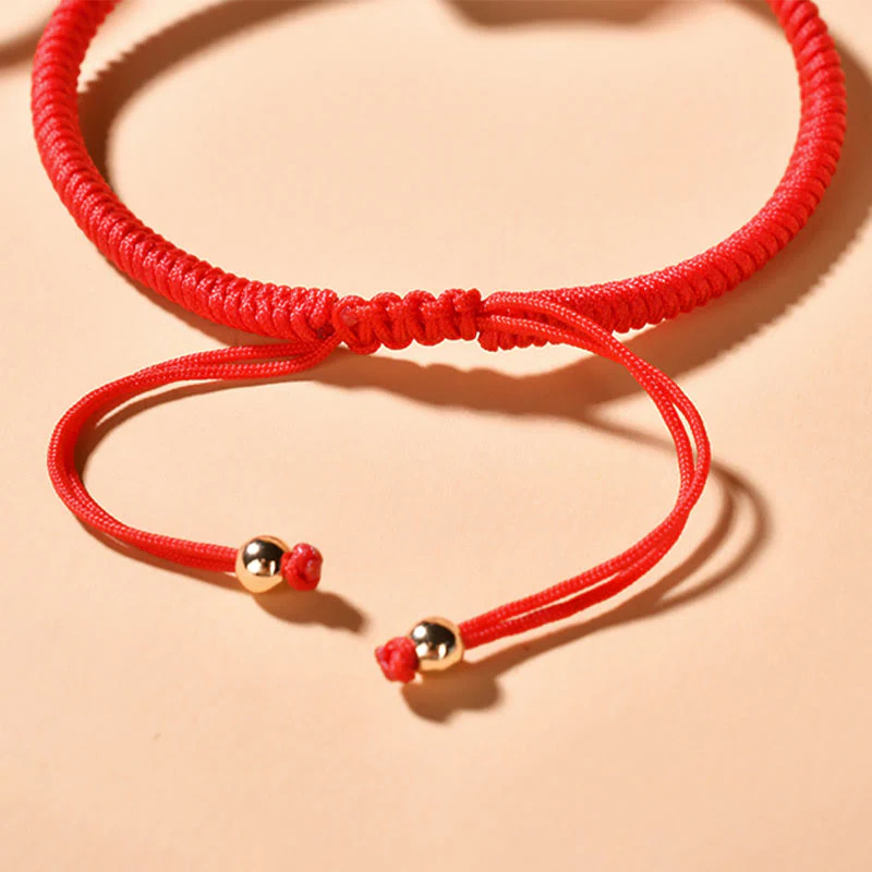 Bracciale intrecciato con motivo a testa di gatto in legno di ebano Buddha Stones, nodo di King Kong della pace - Image 12
