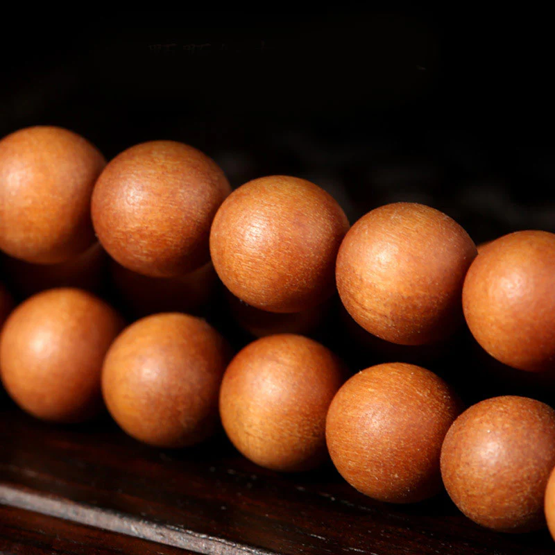 Bracciale Mala con Buddha Stones Tibetan Sandalwood Lotus Enlightenment - Image 6