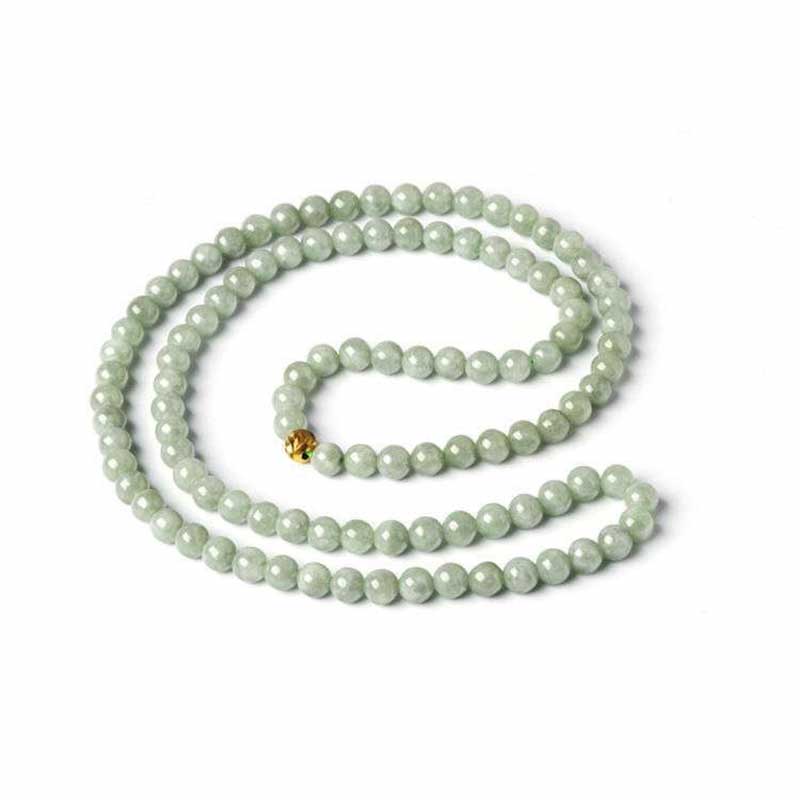 Bracciale Mala della fortuna in giada con 108 perle - Image 10