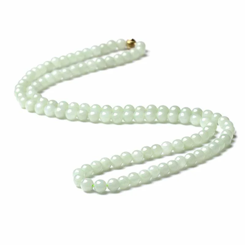 Bracciale Mala della fortuna in giada con 108 perle - Image 12