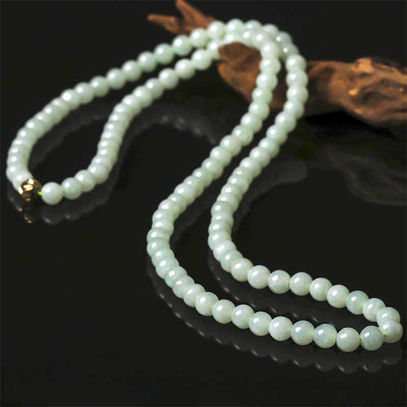 Bracciale Mala della fortuna in giada con 108 perle - Image 4