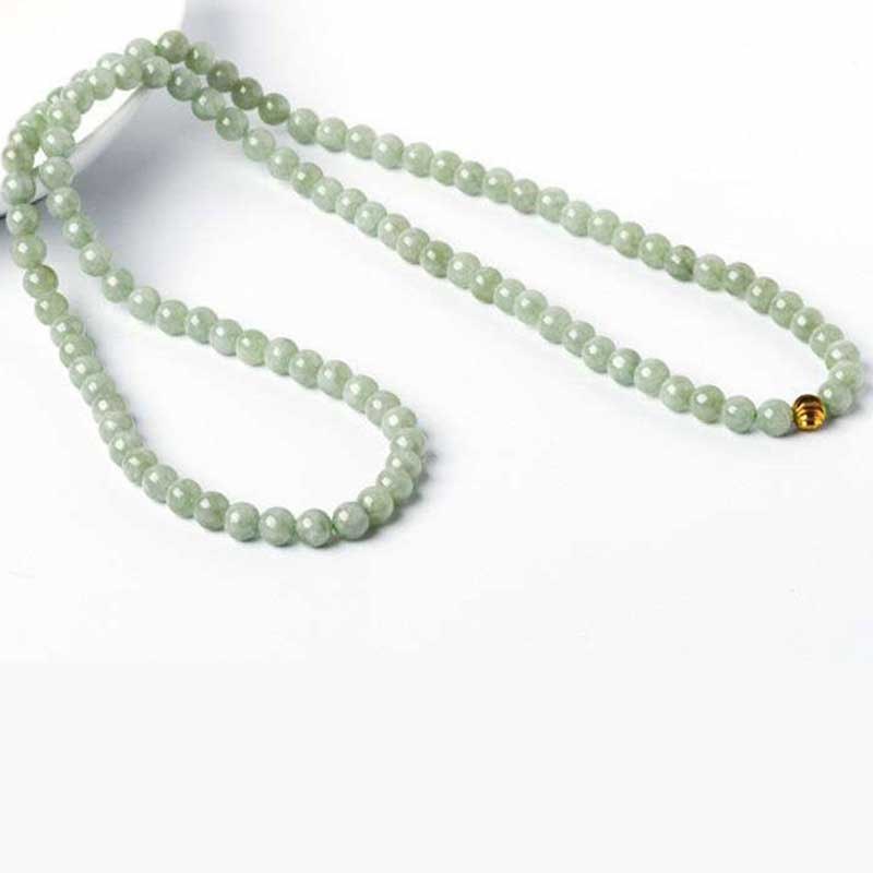 Bracciale Mala della fortuna in giada con 108 perle - Image 8
