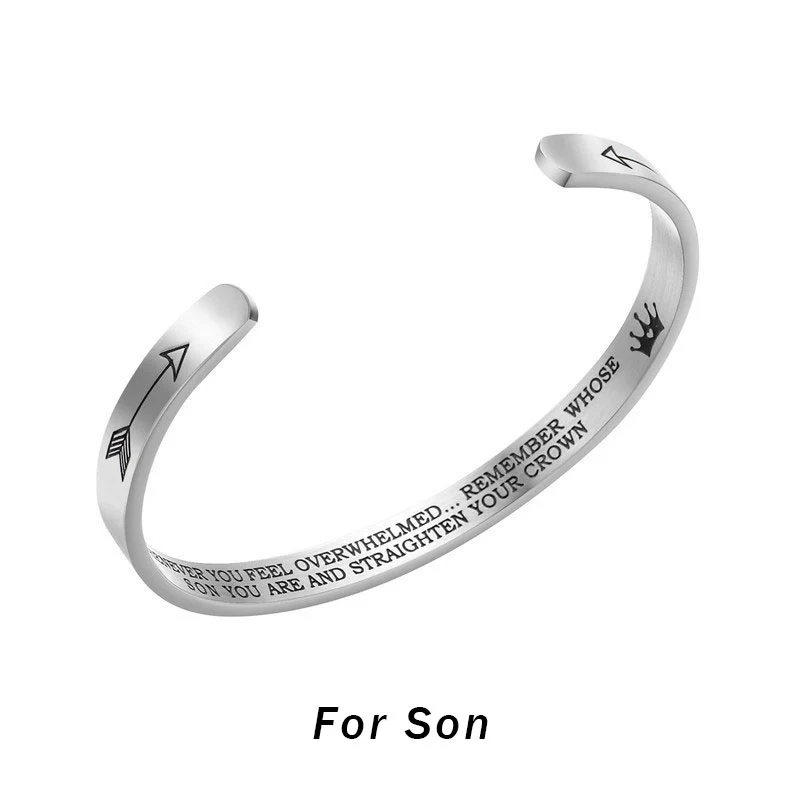 Braccialetti ispiratori Buddha Stones , regalo personalizzato per lei e lui, bracciale rigido con mantra inciso, gioielli a corona - Image 6