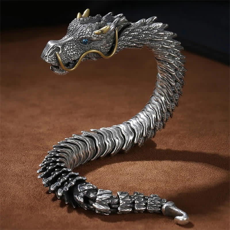 Braccialetto a catena con amuleto fatto a mano con drago nordico Buddha Stones , protezione dalla fortuna - Image 9