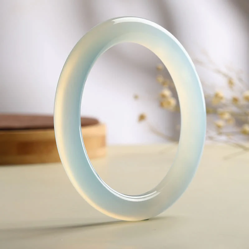 Braccialetto Bangle Blessing Serenity in acquamarina naturale - Image 2