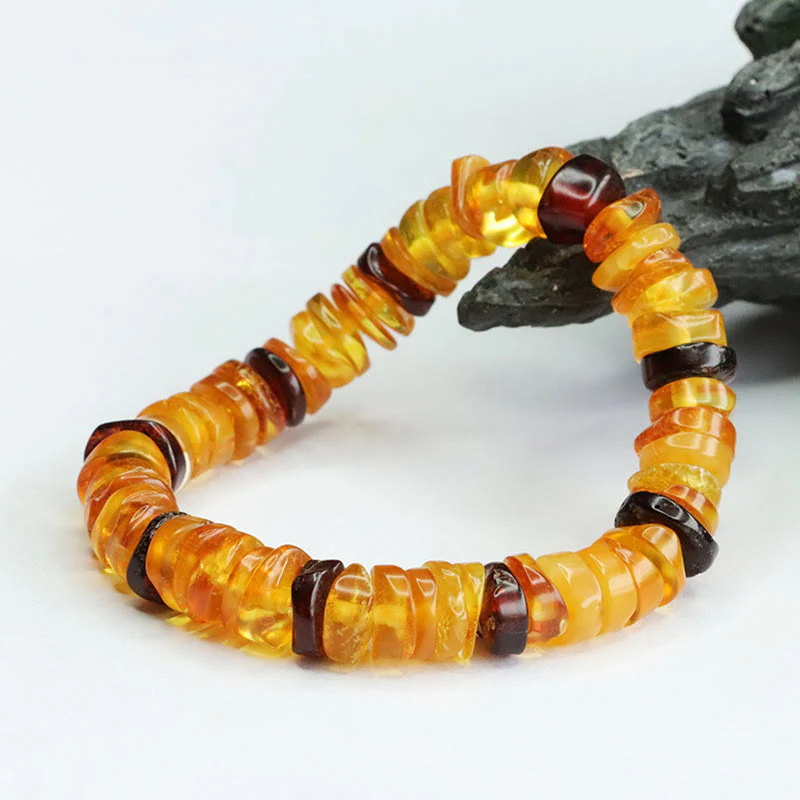 Braccialetto Buddha Stones Ambra Peace Buckle Confidence - Image 12