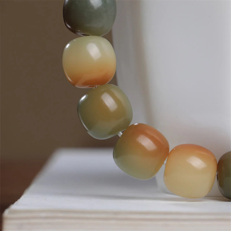 Braccialetto Buddha Stones colorato Bodhi Seed Peace Wisdom - Image 5