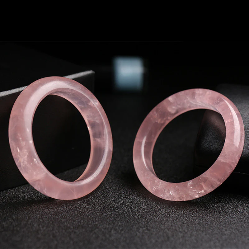 Braccialetto Buddha Stones Natural Rose Quartz Love Caring - Image 6